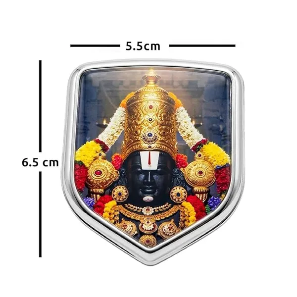 LORD_SHRI_BALAJI_Badge_Car_And_Bike_Emblem