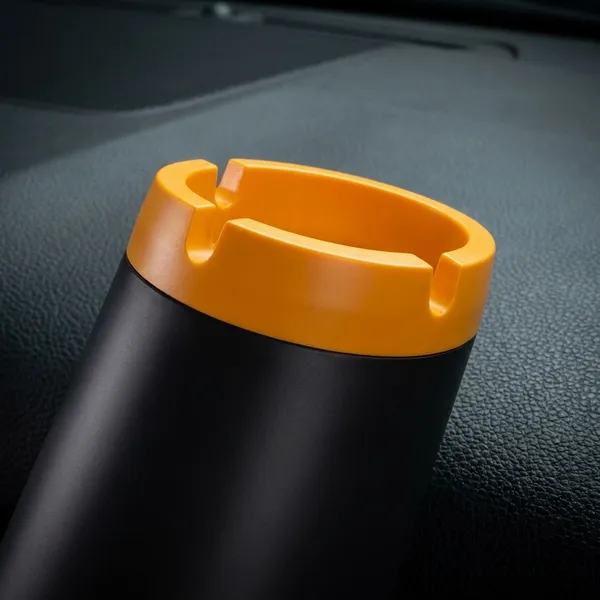 Ashtray_With_Cigarette_Holder_Orange_Lid_With_Black_Base