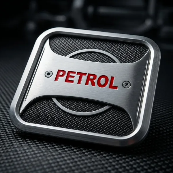 Petrol_Metal_Texture_Icon_With_Bold_Red_Typography