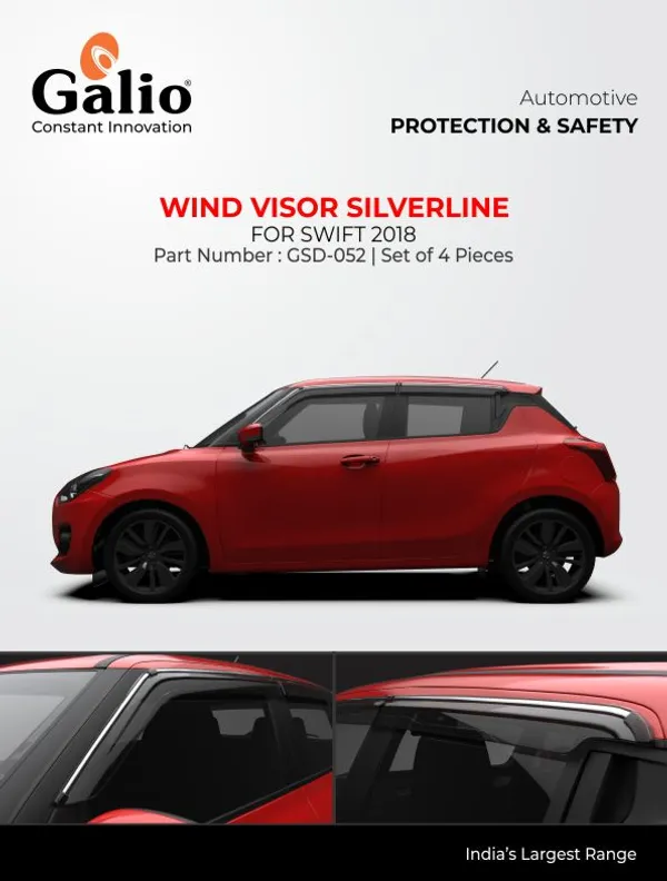 Galio_Wind_Visor_for_Maruti_Swift_(2018_Onwards)__Silver_Lining