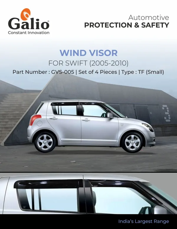 Galio_Wind_Visor_for_Maruti_Swift_(Model_2005-10)