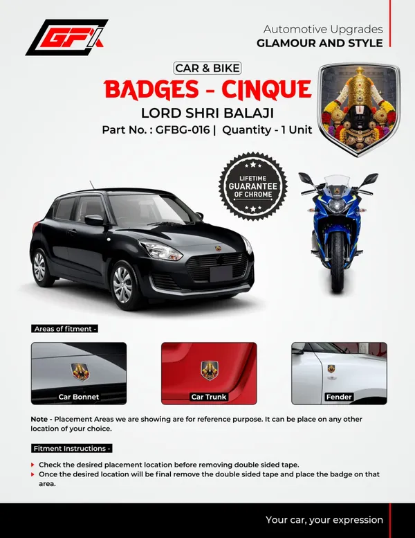 LORD_SHRI_BALAJI_Badge_Car_And_Bike_Emblem