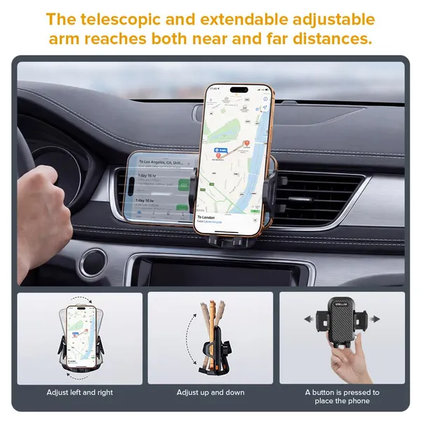 STELLAR_DRIVE_Car_Mobile_Holder_|_Strong_Suction_Dashboard_Windshield_Phone_Mount_with_Telescopic_Arm_&_360°_Rotation_|_Universal_Car_Phone_Holder_for_4.7–7_Inch_Smartphones_|_XH-05