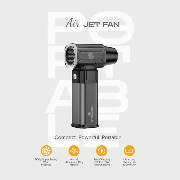 STELLAR_DRIVE_Mini_Handheld_High_Speed_Air_Duster,_130000_RPM_Compressed_Air_Duster_Wireless_Blower,_Rechargeable_Dust_Cleaner,_for_Backyard_and_Home_Appliances,_Car_Dusting,_AC_Cleaning