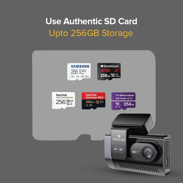 STELLAR_DRIVE_SD-03_Pro_4k_Dual_Dash_Cam_|_4K_Front_+_2.5K_Rear_Camera_|_WiFi_App_Control_|_HD_Resolution_|_3.0”_IPS_Screen_|_Night_Vision_|_140°_Wide_Angle_|_Loop_Recording_|_G-Sensor