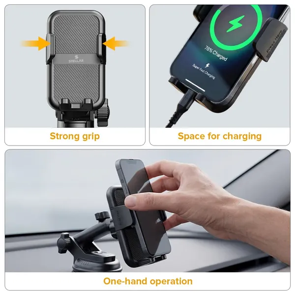 STELLAR_DRIVE_Titan_Mount_Pro_Car_Mobile_Holder_with_Strong_Suction_Cup,_360°_Rotation,_One-Hand_Operation,_Dashboard_Windshield_Phone_Mount_for_All_Smartphones_(4.7–7_Inch)
