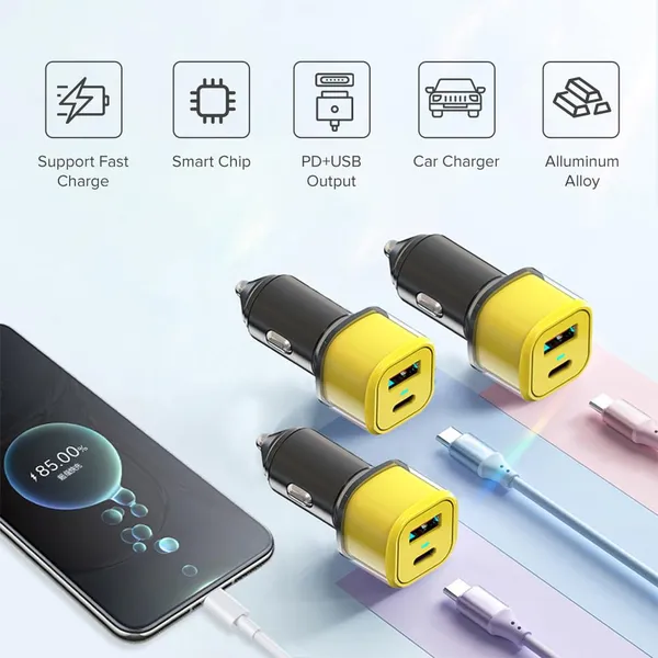 Stellar_Drive_Fast_Car_Charger_with_Dual_Output_|_Max_output-130W_|_Dual_Port_USB-A_100W_+_Type-C_PD_30W_|_Smart_Safety_Chip_|_Compatible_with_All_Smartphones,_iPad,_Tablets,_MacBooks_-_XC-36