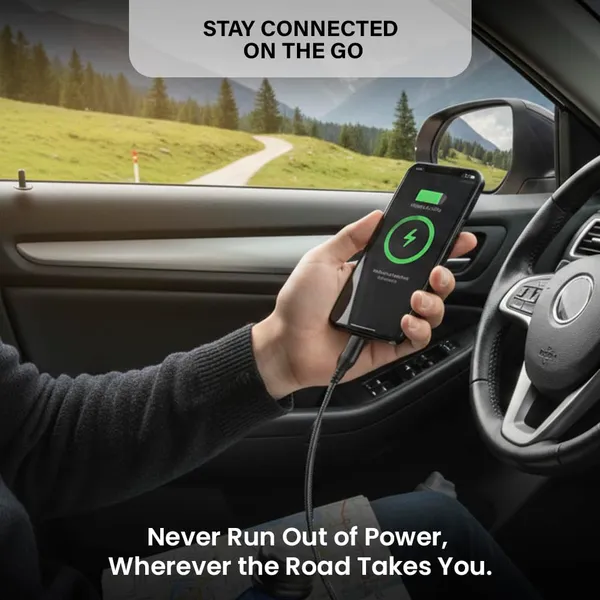 Stellar_Drive_XC-11_4-in-1_Car_Charger_90W,_Built-in_Retractable_USB-C_Cables,_USB-C_PD_30W_+_QC_3.0,_Super_Fast_Charging,_Compact_Car_Phone_Charger_iPhone_Android_Tablet_GPS_–_Matte_Black