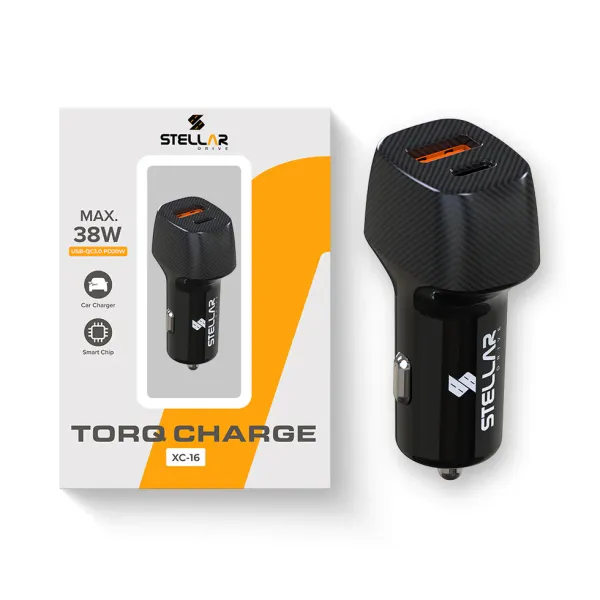 Stellar_Drive_XC-16__TORQ_Charge__38W_Fast_Car_Mobile_Charger_with_PD_&_QC