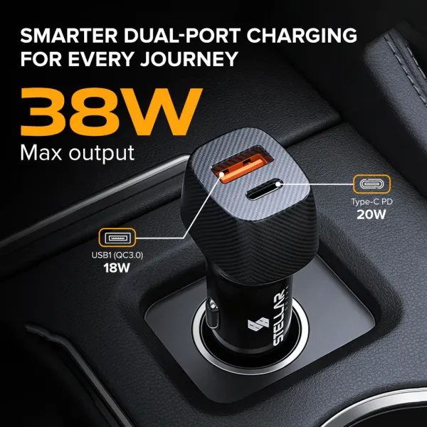 Stellar_Drive_XC-16__TORQ_Charge__38W_Fast_Car_Mobile_Charger_with_PD_&_QC