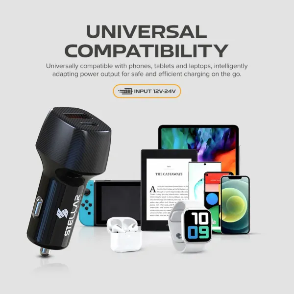 Stellar_Drive_XC-16__TORQ_Charge__38W_Fast_Car_Mobile_Charger_with_PD_&_QC