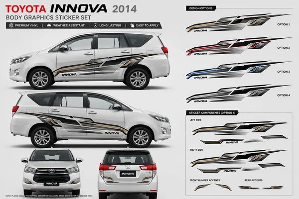 Innova_Body_Graphics_Decal_Sticker_Kit_Silver_Black