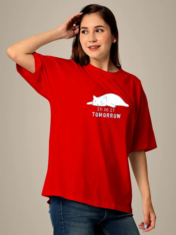 Status_Mantra_Oversized_Tshirt_For_Women_|_Pure_Cotton_Half_Sleeves_Printed_Casuals