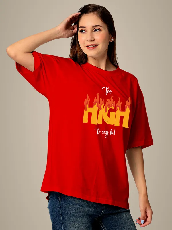 Status_Mantra_Oversized_Tshirt_For_Women_|_Pure_Cotton_Half_Sleeves_Printed_Casuals