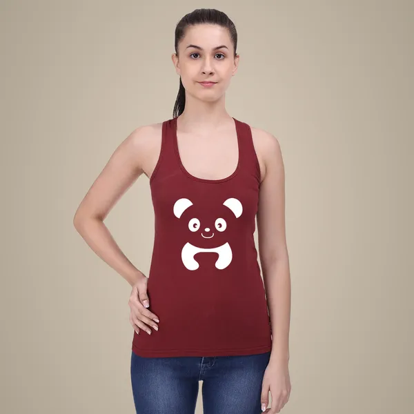 Tank_Top_For_Women_And_Girls_Maroon