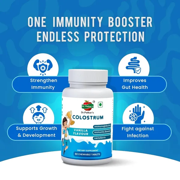 Dr.Patkar's_Colostrum_Chewable_Tablets_500Mg_High_Igg_For_Immunity_Gut_Health_Daily_Wellness_Supplement_For_Kids_Adults_Great_Vanilla_Flavor_60_Tablets