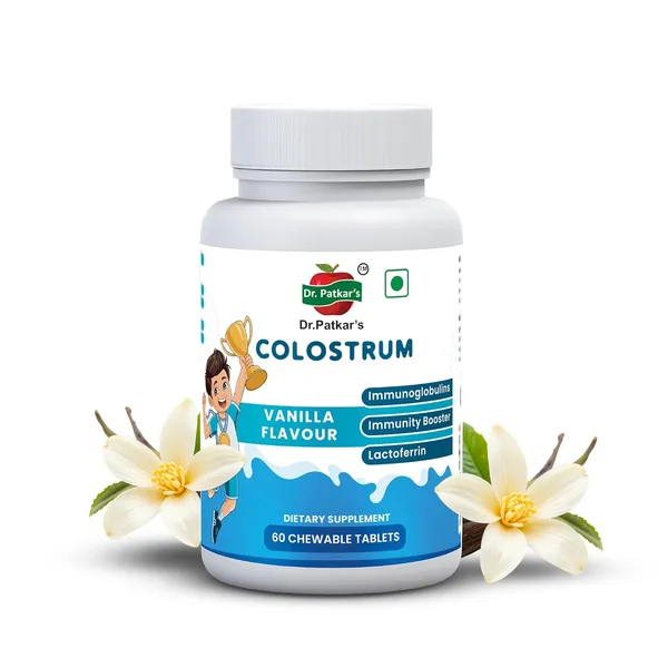 Dr.Patkar's_Colostrum_Chewable_Tablets_500Mg_High_Igg_For_Immunity_Gut_Health_Daily_Wellness_Supplement_For_Kids_Adults_Great_Vanilla_Flavor_60_Tablets