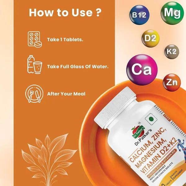Dr.Patkar'S_Calcium_Citrate_Malate_Zinc_Magnesium_Vitamin_D2_K2_Mk7_With_Folic_Acid_Vitamin_B12_Tablets_Strong_Bones_Immunity_Energy_Support_Vegetarian_Supplement_60_Tablets