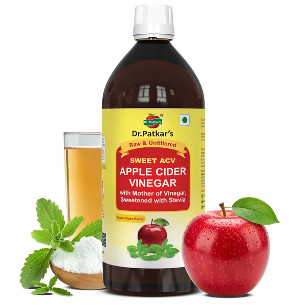 Dr._Patkar’s_Sweet_ACV_Apple_Cider_Vinegar_Mother_Naturally_Sweetened_with_Stevia_|_–_Raw_&_Unfiltered_|__Sugar-Free_Wellness_Drink