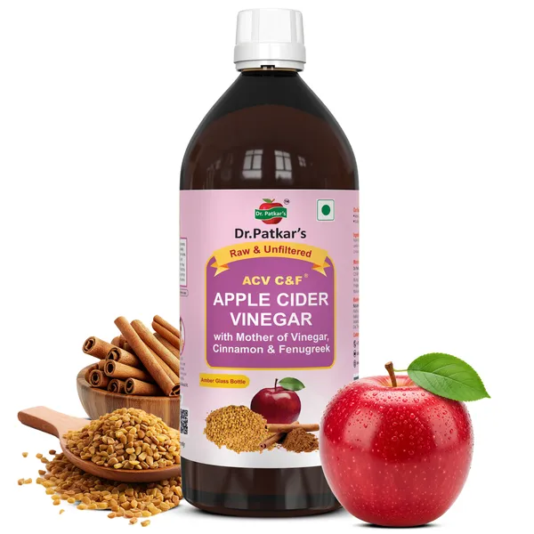 Dr.Patkar's_Apple_Cider_Vinegar_With_Cinnamon_Fenugreek_Raw_&_Unfiltered_Suitable_For_Sugar_Control_With_Improved_Immunity_Lowers_Bad_Cholesterol_With_Mother