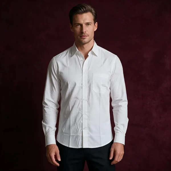 Pearl_White_Egyptian_Giza_Cotton_Shirt_For_Men