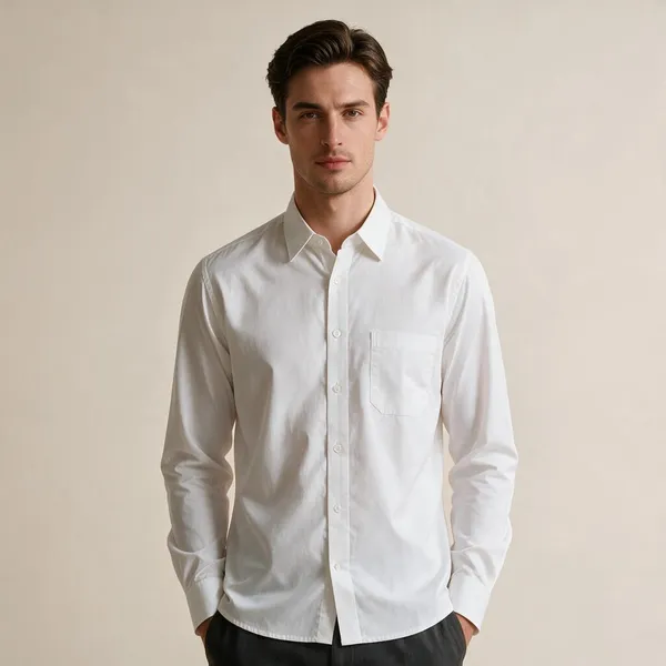 Pearl_White_Egyptian_Giza_Cotton_Shirt_For_Men