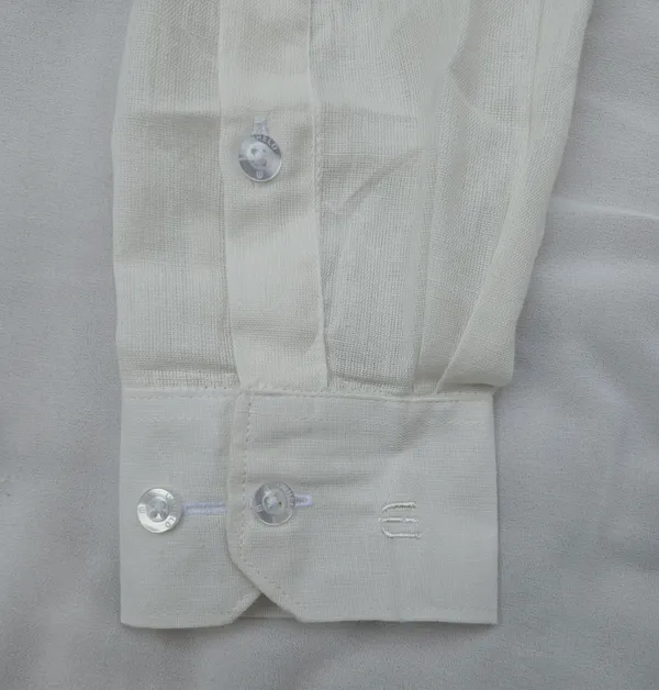 White_Hemp_Full_Sleeve_Short_Kurta_For_Men