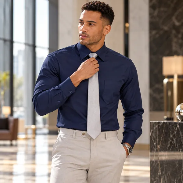 Navy_Blue_Egyptian_Giza_Cotton_Shirt_For_Men