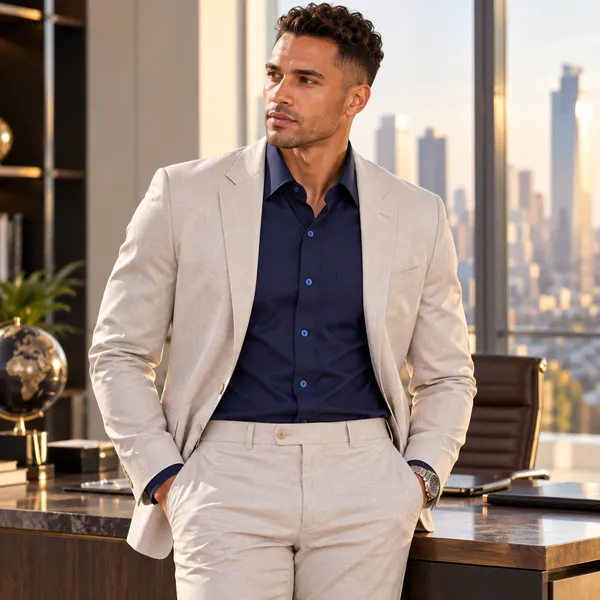 Navy_Blue_Egyptian_Giza_Cotton_Shirt_For_Men