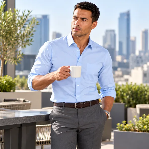 Light_Blue_Egyptian_Giza_Cotton_Shirt_For_Men