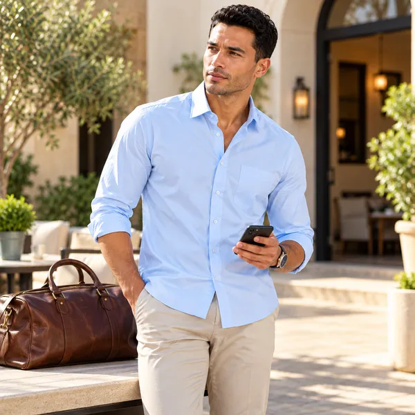 Light_Blue_Egyptian_Giza_Cotton_Shirt_For_Men