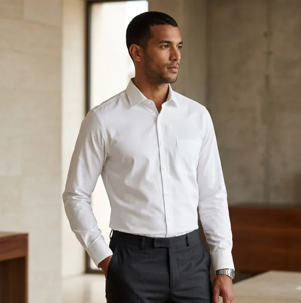 Pearl_White_Egyptian_Giza_Cotton_Shirt_For_Men
