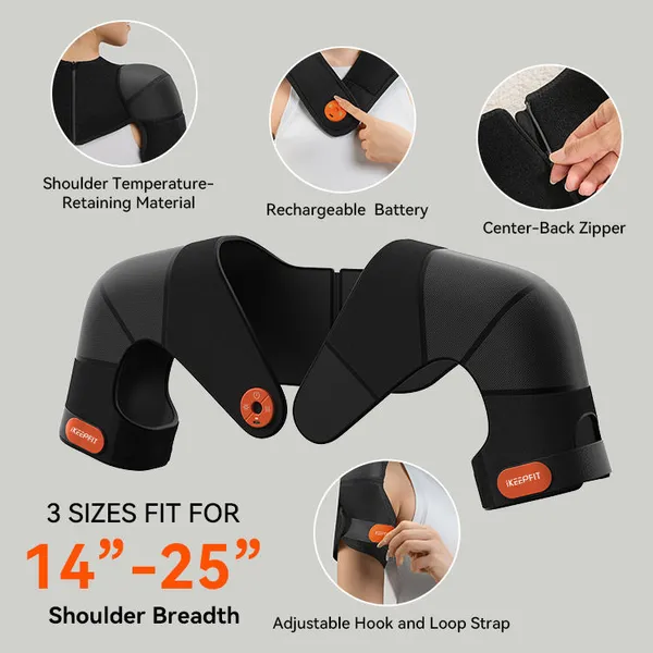 Black_Shoulder_Ease_Flex_Pro_Heat_And_Vibration_Shoulder_Hassle_Free_Massager_&_White_Fascia_Blade_3_In_1_Heated_Fascia_Massager_Microcurrent_Heat_Vibration_(Combo_of_2)