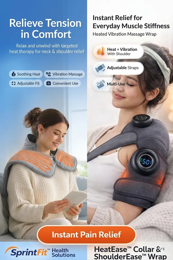 Grey_Heatease_Collar_Neck_And_Shoulder_Heat_Wrap_&_Grey_Shoulder_Ease_Heat_And_Vibration_Massager_(Combo_of_2)