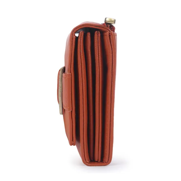 Signature_Brown_Leather_Multi_Compartment_Buckle_Travel_Wallet_For_Travel_Everyday_Use