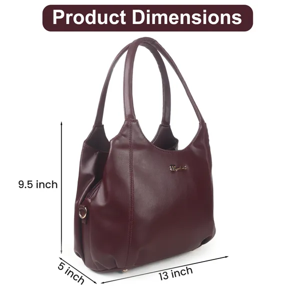 Signature_Burgundy_Leather_Classic_Handle_Metal_Buckle_Handbag