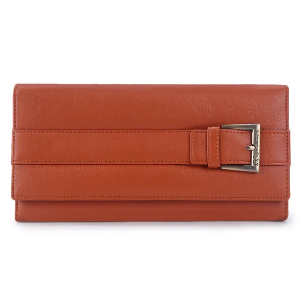 Signature_Brown_Leather_Belt_Buckle_Travel_Wallet_For_Men_And_Women
