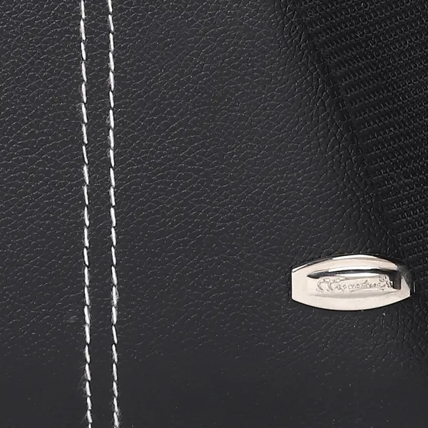 Signature_Black_Vegan_Leather_Adjustable_Strap_Messenger_Bag_For_Men
