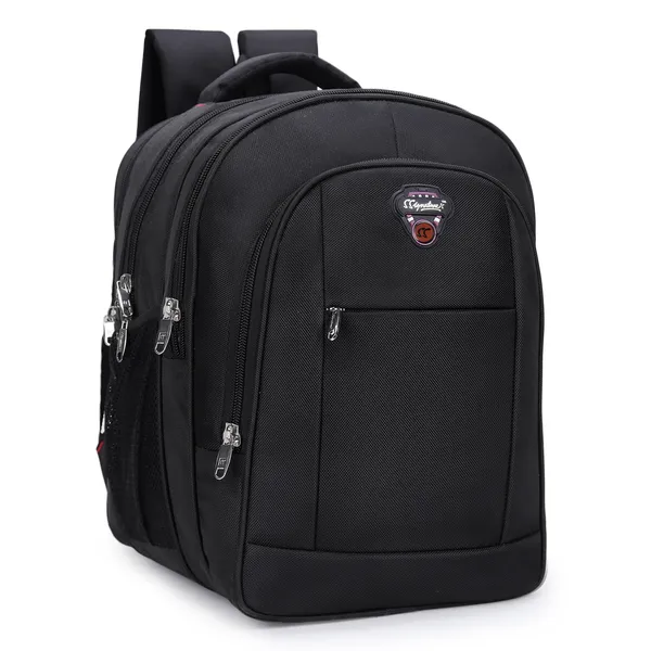 Signature_Black_Fabric_Multi_Compartment_18_Inch_Laptop_Backpack
