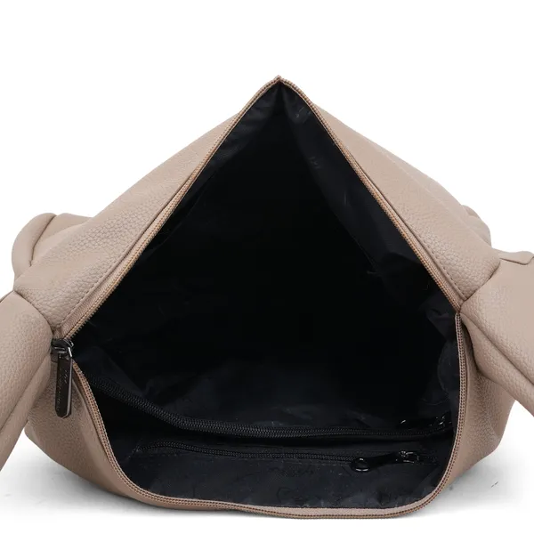 Signature_Pink_Faux_Leather_Adjustable_Strap_Shoulder_Bag_For_Women