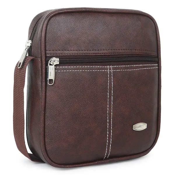 Signature_Brown_Vegan_Leather_Multi_Compartment_Sling_Bag