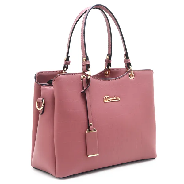 Signature_Multicolor_Faux_Leather_Detachable_Pouch_Structured_Handbag