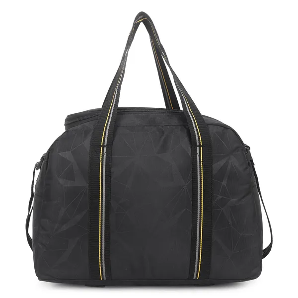 Signature_Black_Fabric_Adjustable_Strap_17_Inch_Duffel_Bag