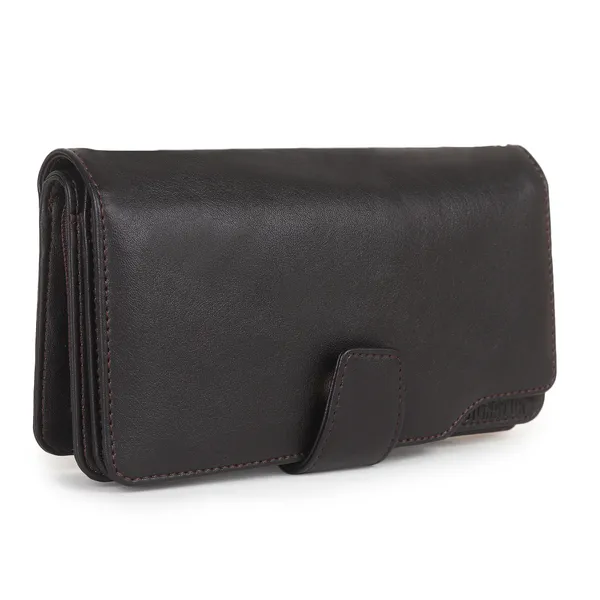 Signature_Black_Leather_Multi_Compartment_Wrist_Strap_Wallet_For_Travel_Daily_Use