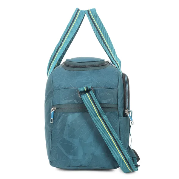 Signature_Blue_Fabric_Adjustable_Strap_17_Inch_Travel_Duffel_Bag