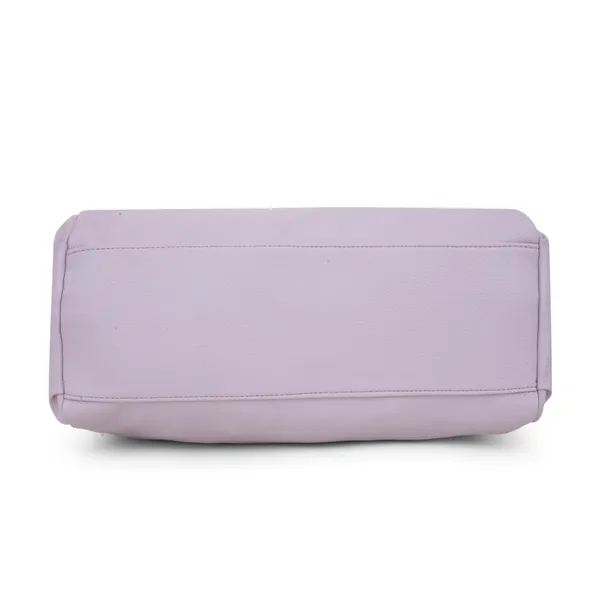 Signature_Lavender_Purple_Faux_Leather_Adjustable_Strap_Hobo_Shoulder_Bag_For_Women