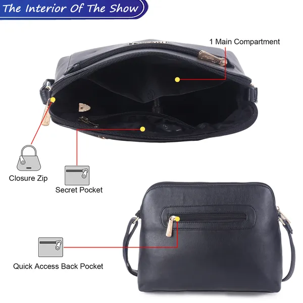 Signature_Navy_Blue_Faux_Leather_Multi_Compartment_Sling_Bag_For_Women