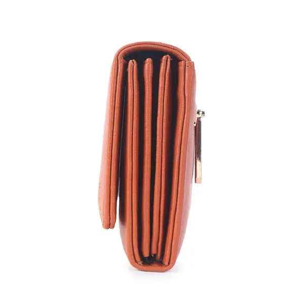 Signature_Tan_Leather_Perforated_Heart_Wallet_For_Women