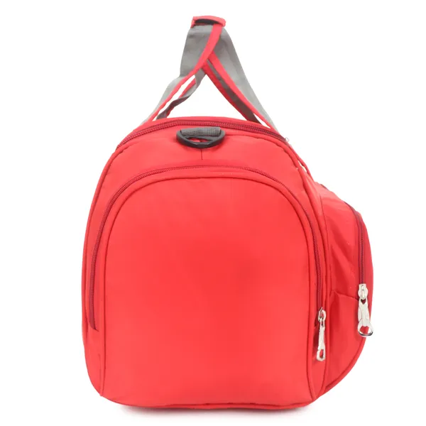Signature_Red_Fabric_Adjustable_Strap_Gym_Travel_Duffel_Bag_For_Men_And_Women