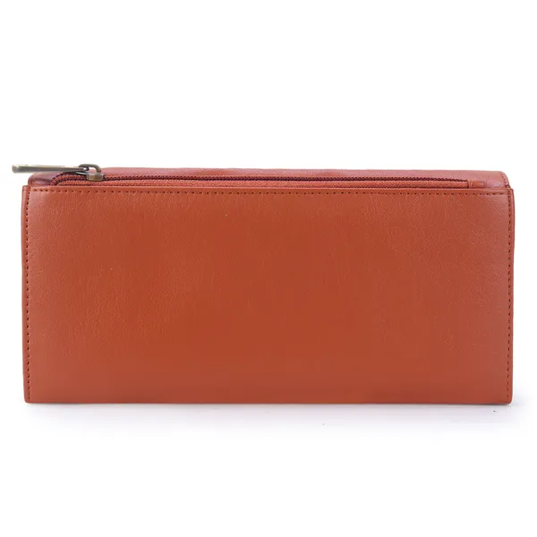 Signature_Brown_Leather_Belt_Buckle_Travel_Wallet_For_Men_And_Women